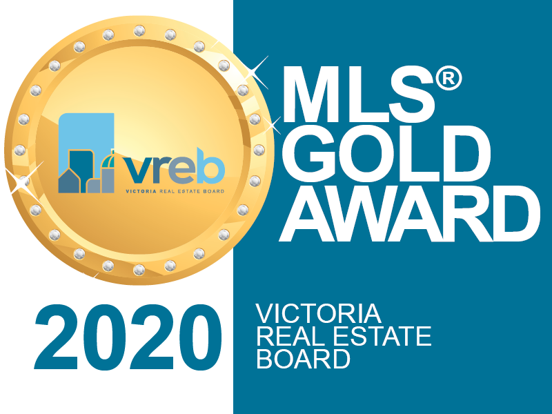 A gold award for the victoria real estate board